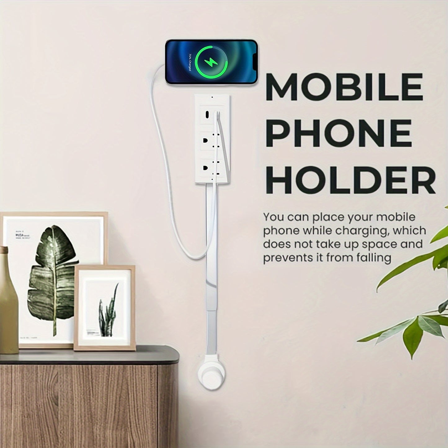 Power Outlet Extender - 180° Rotating Plug
